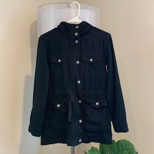 Nordstrom BP Black Utility Jacket Size Small